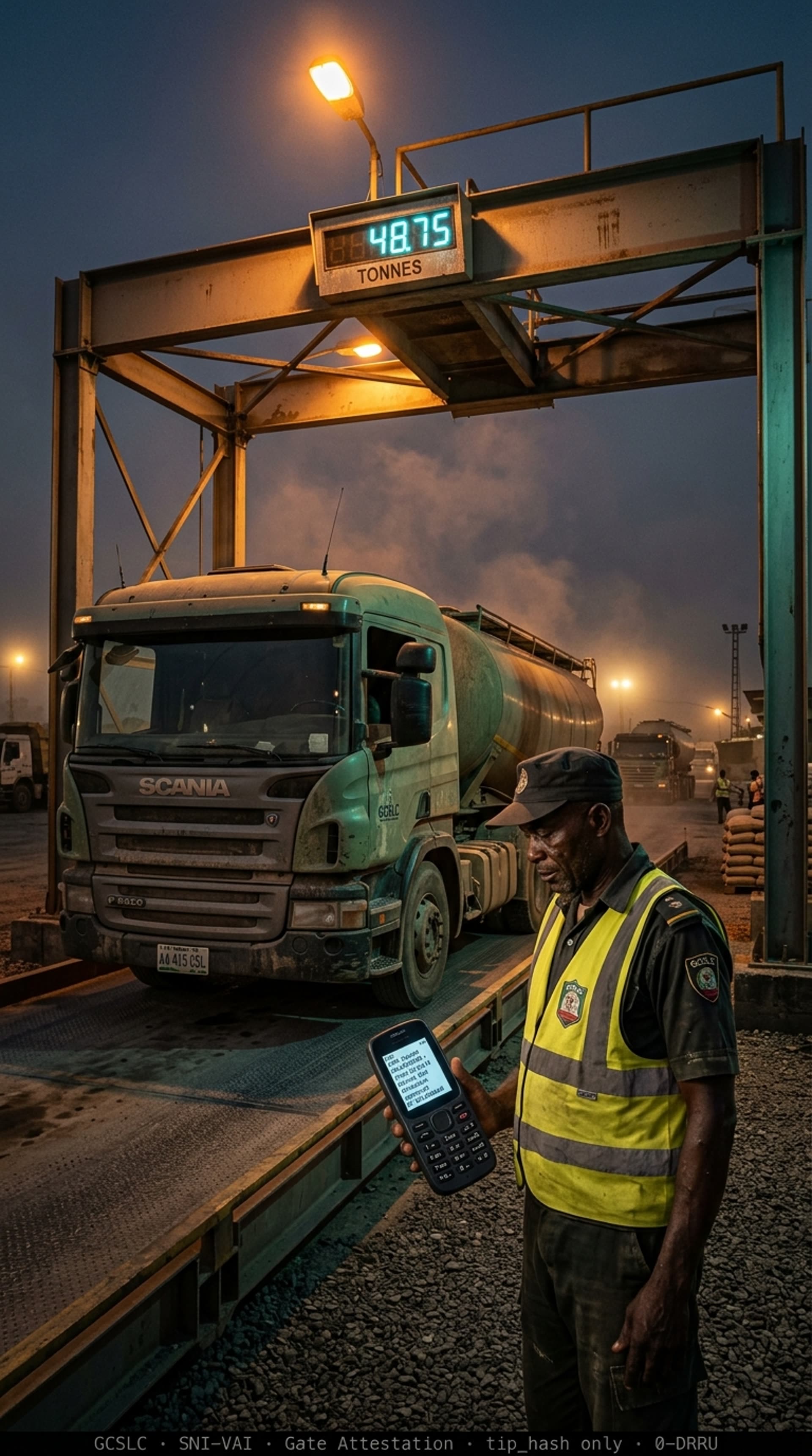 Land gate weighbridge