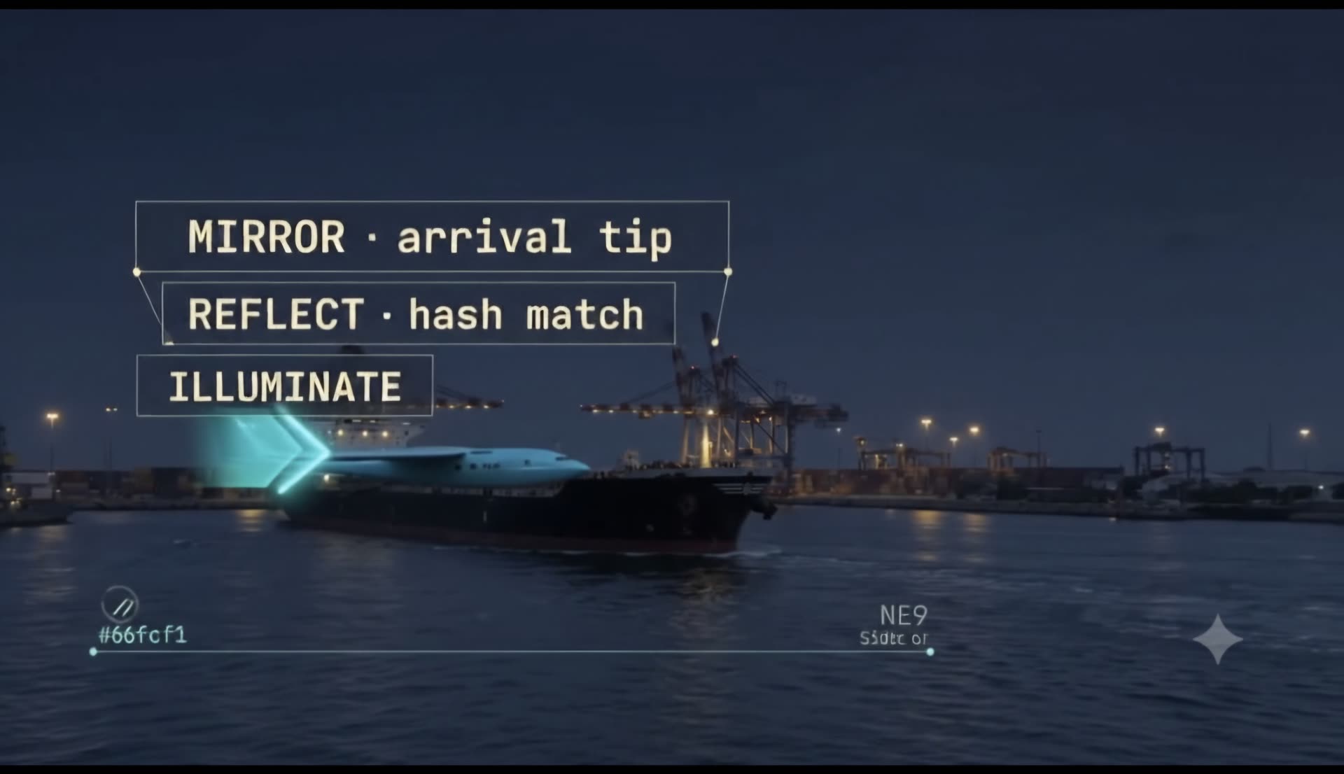 Sea arrival tip
